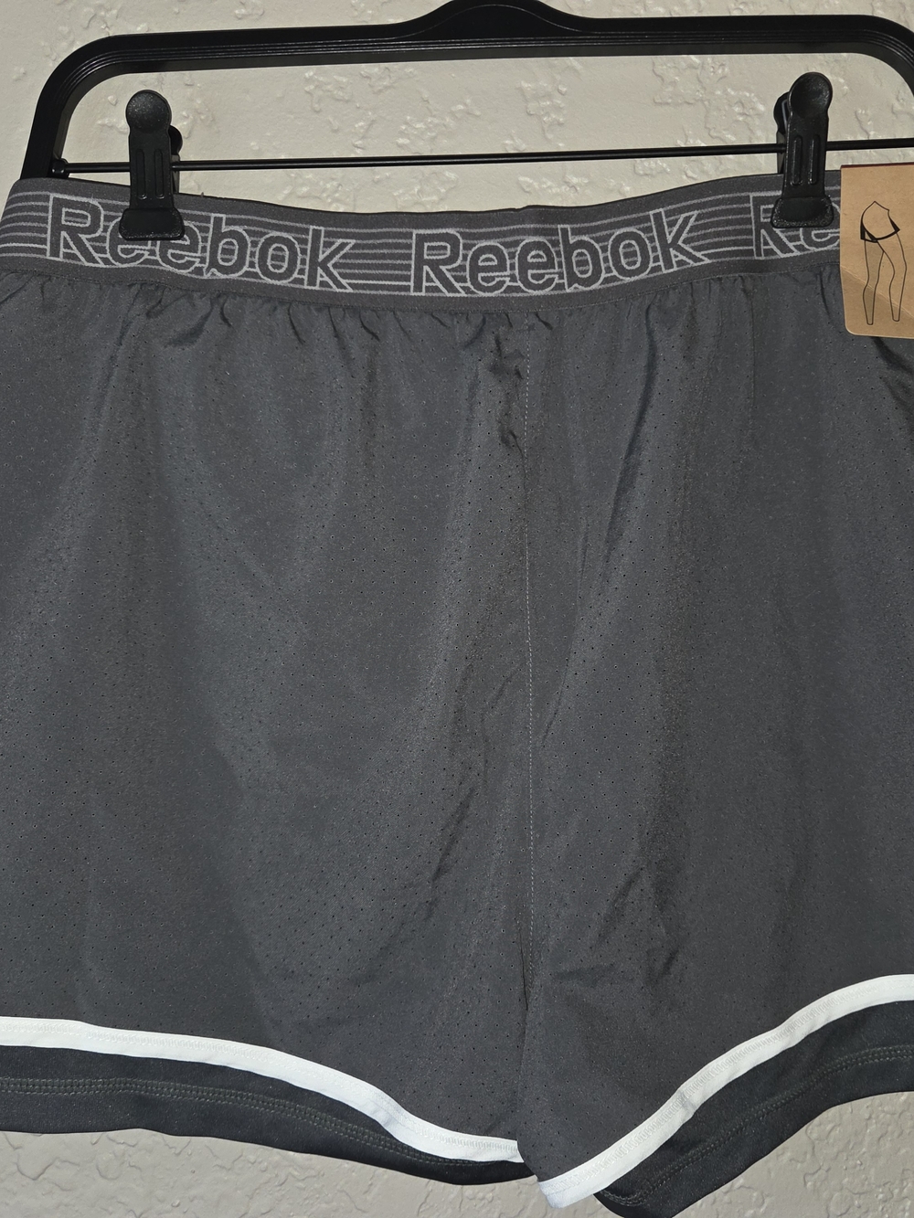 Reebok Men’s Gray Athletic Shorts
